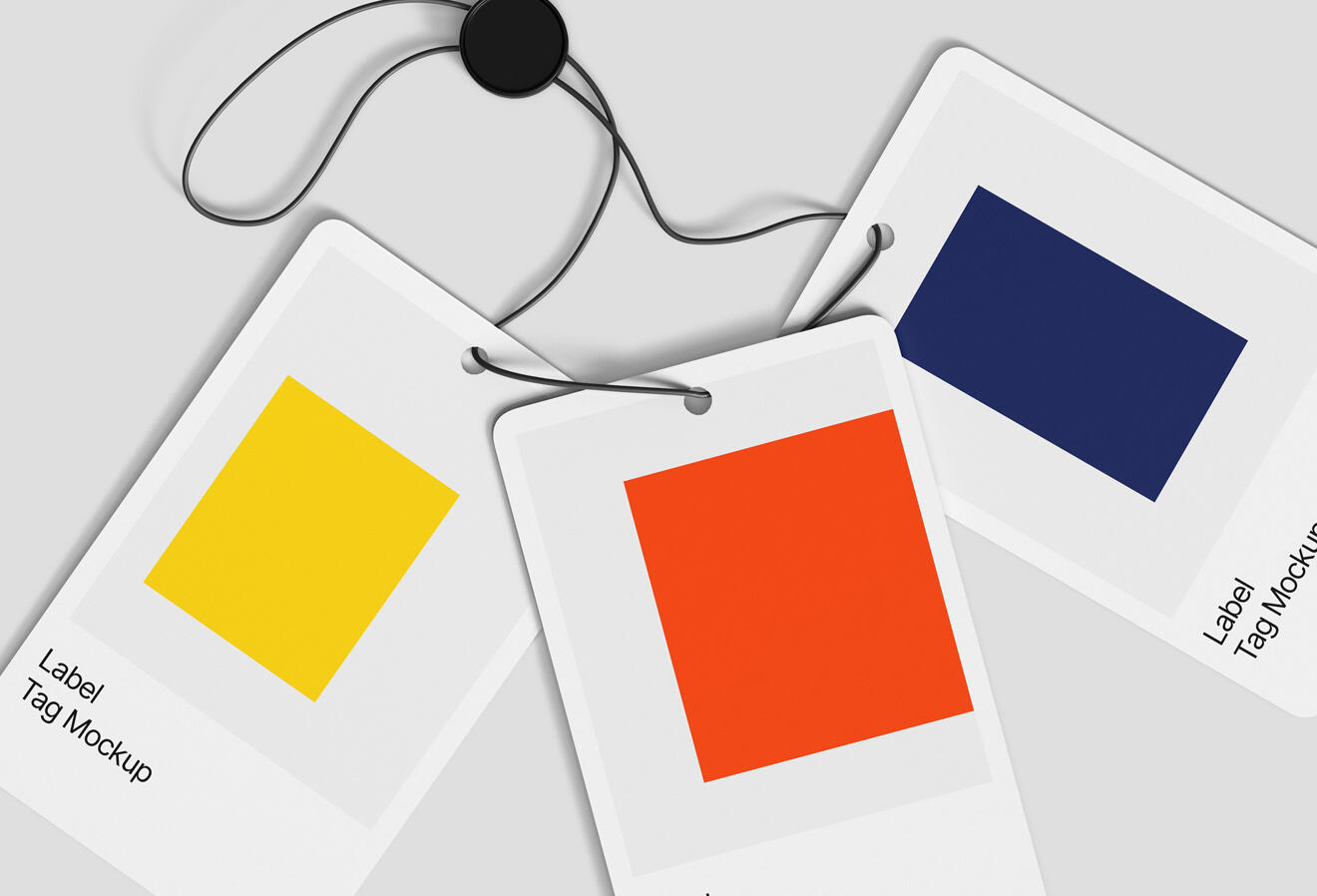 Label Tag Mockup